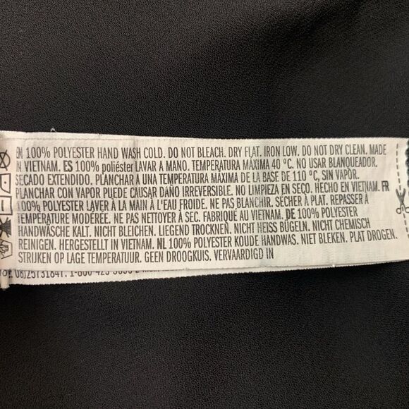 Forever 21 Black Ruffle Women’s Top - Picture 11 of 12